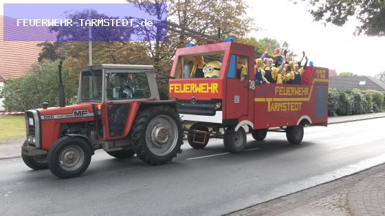 Absicherung Erntefest-Umzug