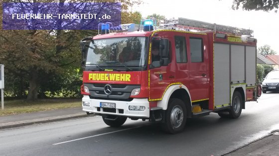 Absicherung Erntefest-Umzug